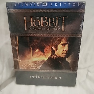 The Hobbit: the Motion Picture Trilogy (Extended Edition) BLU-RAY BOX SET NEW