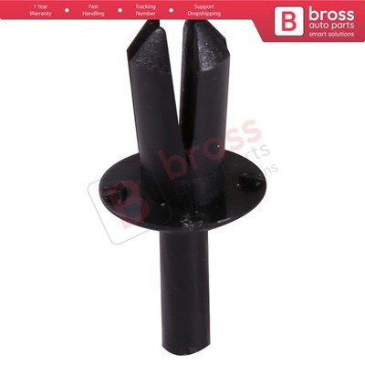 BCF2397 10 Stück Schmutzfängerhalter, klein, schwarz für VW; Karsan