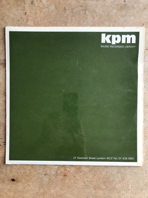 KPM 1123 - FRIENDLY FACES - Alan Hawkshaw/James Clarke - RARE