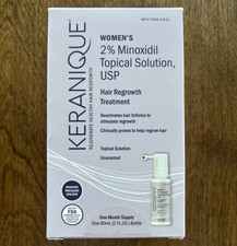 Keranique Women 2 Minoxidil Hair Regrowth Topical Solution 2 oz. 09/28 SEALED