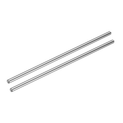 2 Linearführungsstangen 4 mm x 150 mm (0,157'' x 5,91'') aus gehärtetem Stahl
