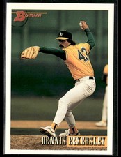 1993 Bowman #485 Dennis Eckersley Baseball Card 1901G