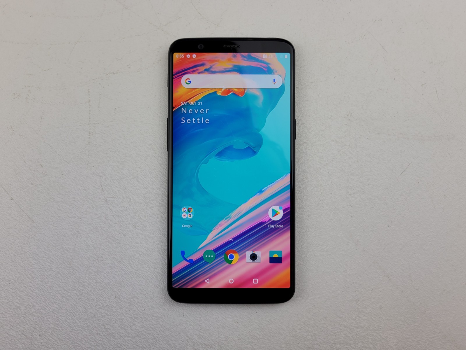 OnePlus 5T (A5010) 128GB - Black (GSM Unlocked) Dual SIM Smartphone - H6875