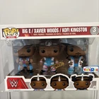 Funko Pop! Vinyl: WWE  New Day-Big E, Woods, Kingston - Toys R Us (Exclusive)