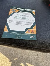 brett favre green. 23/50 bf17!brand new