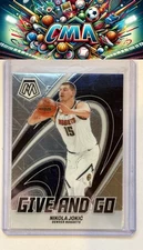 2023-24 Panini Mosaic #6 Nikola Jokic Give and Go