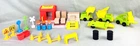 Vintage Fisher Price Little People Lift and Load Lumber Yard #944 Play Set.