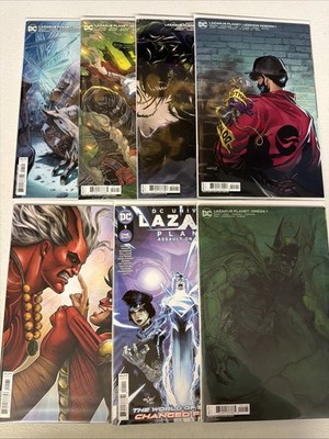 Lazarus Planet #1 One Shot Lot of 7 Alpha Omega DC Comics Lot Run Set NM- *U15