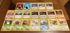 Lot Of 19 Vintage 1999 WOTC Pokemon Cards - Unlimited Base Set, Jungle, Fossil