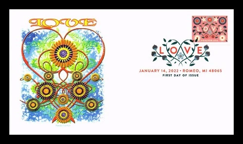 US COVER PANDA CACHETS FIRST DAY OF ISSUE PICTORIAL CANCEL LOVE
