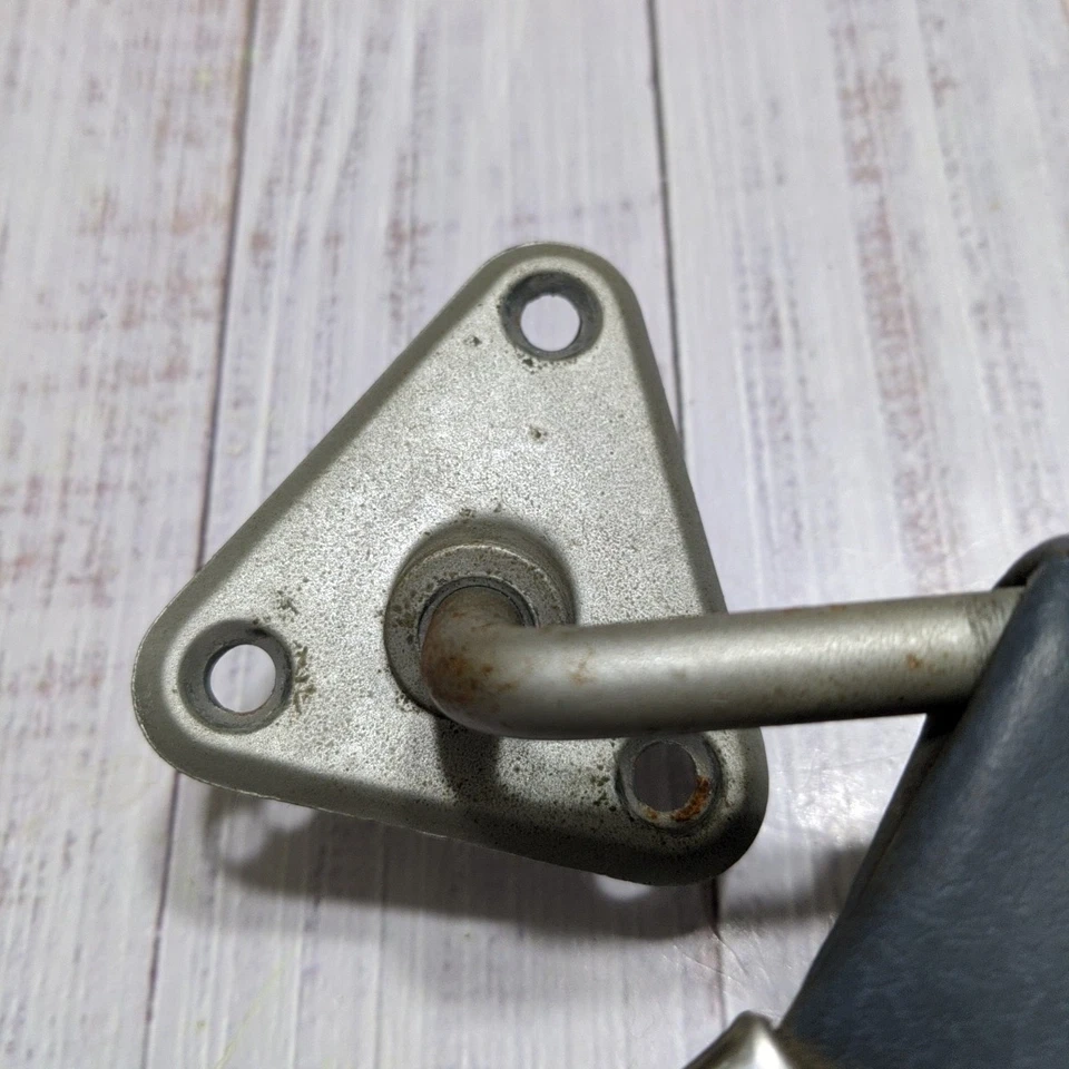 Par de parasoles izquierda derecha vinilo azul OEM 1981-1993 camioneta Dodge Ram D150 Foto 3 de 4