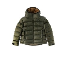Piumino Junior Bambino Con Cappuccio 25WBLKC02426 670TB Verde