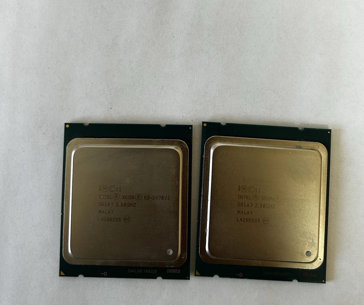 Intel Xeon E5-2670 V2 Processor Model Computer Processors (CPUs
