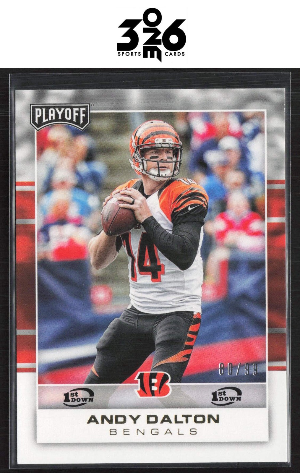 Andy Dalton 2017 Panini Playoff 1st Down #19 #/99