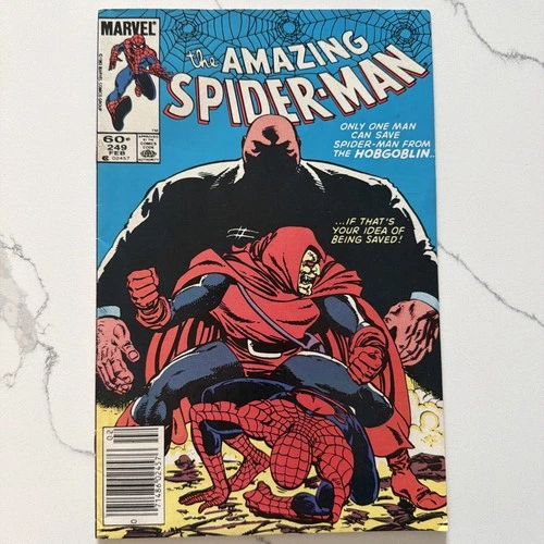 The Amazing Spider-Man #249 Newsstand Variant (Marvel Comics February 1984)