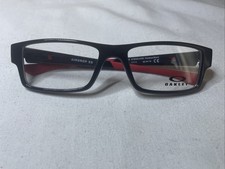 Oakley Airdrop XS OY8003-0450 Polished Black/Red Eyeglasses 50mm