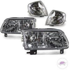 Scheinwerfer RECHTS & LINKS + BLINKER Klarglas passt für VW Polo 6N2 ab 99-01