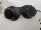 WWII WW2 German Army Wehrmacht Officer Sniper Leather Goggles Eye Glasses ! ЮК82