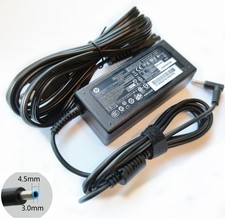 OEM 65W AC Adapter Charger HP Pavilion 10 11 13 15 17 Blue tip 4.5mm 19.5V 3.33A
