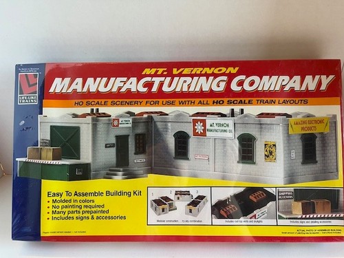 Life-Like 1337 - Escala HO - MT VERNON MANUFACTURING Company - Kit de construcción - ¡Nuevo! | Zustand: New