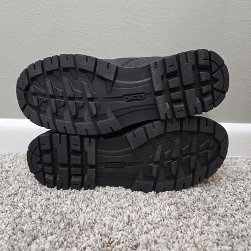 Neu ohne Karton (2008) seltene Reebok G Unit Hiker Mid schwarze Lederschuhe Herrengröße 8,5 - Bild 9 von 12