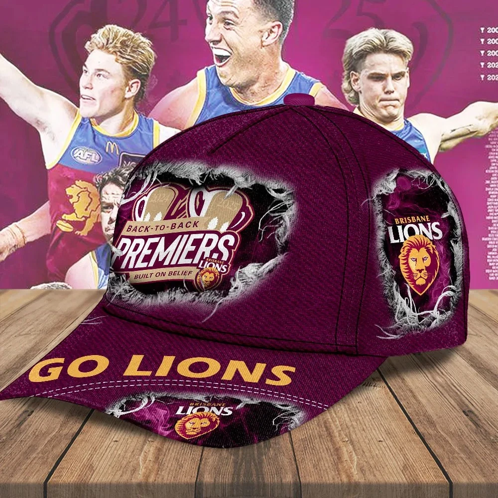 Lions Back To Back Premiers Classic Cap