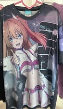 2.5 Dimensional Seduction Lilisa Amano Liliel Full Graphic T-shirt L Size