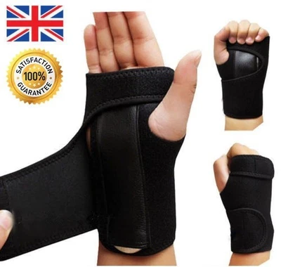 AOLIKES Wrist Hand Brace Support Carpal Tunnel Splint Arthritis Sprain Stabilizer Strap