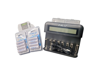 Batterie Ladegerät für 1.2V AA AAA NI-MH NI-CD für 8 Batterien