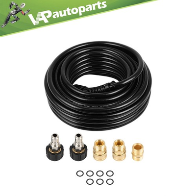 #ad 50FT 3200PSI 3 8quot; Replacement High Pressure Power Washer Hose with M22 $38.12