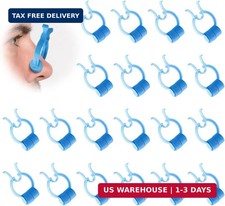 20 Pcs Nose Stop Clips Stop Nosebleeds Clip, Nasal Stopper Clip Nose Bleed Stopp