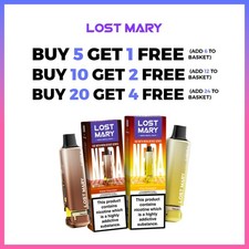 Lost Mary Nera 30k Pods | Prefilled Replacement Pods | 20mg Nic Salt | 15k Puffs