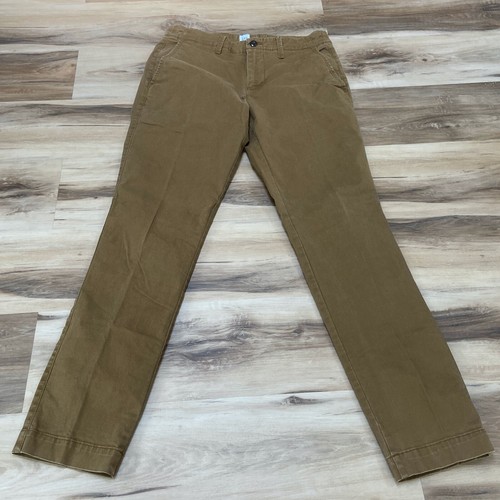 GAP Mens Flat Front Chinos Slim 31 x 32 