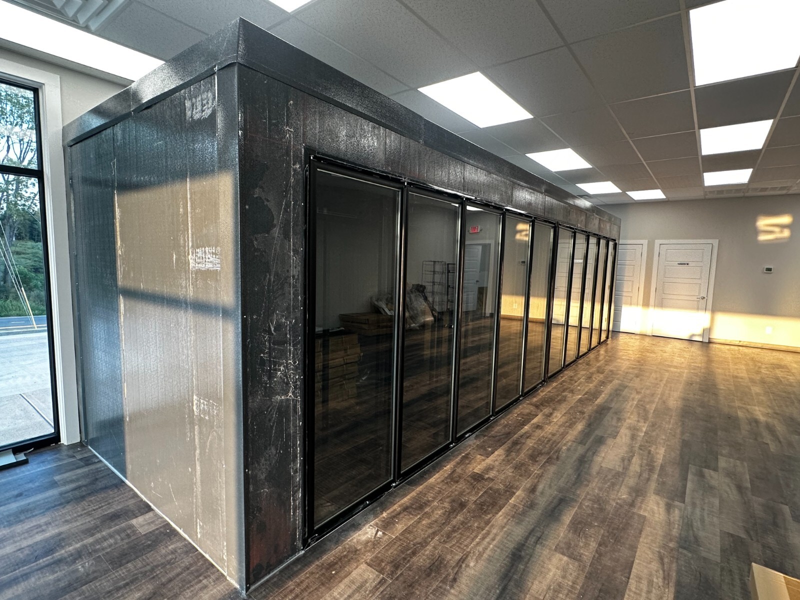 Gas Station Glassdoor WalkIn Cooler eBay