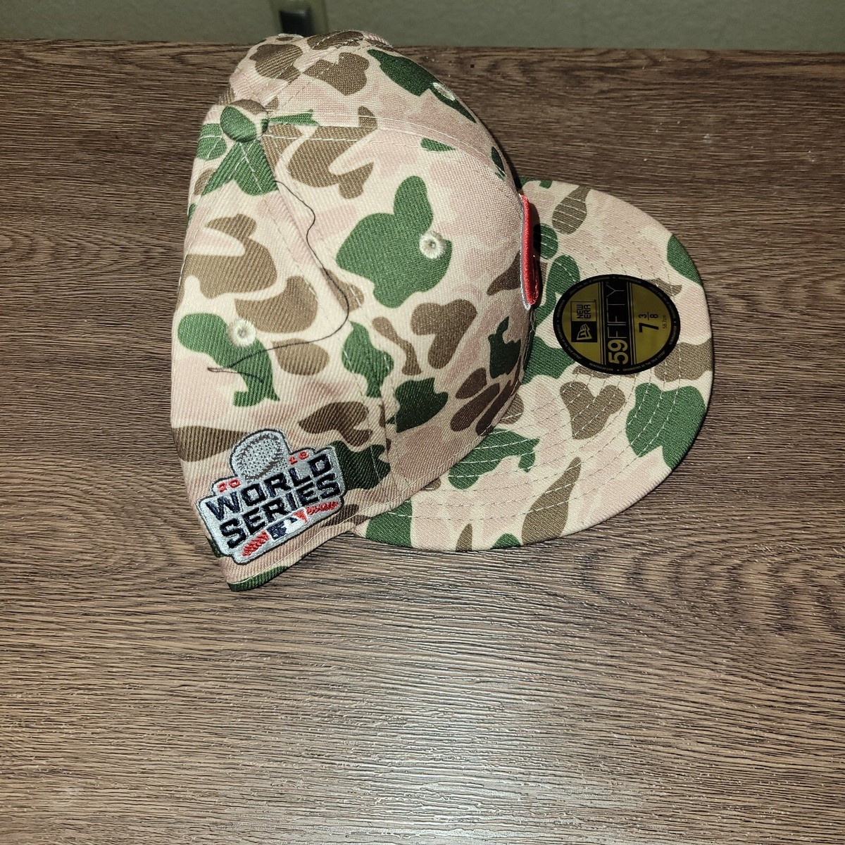 New Era Chicago Cubs 59FIFTY 2016 World Series Duck Camo Hat Men's