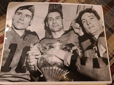 1954 PENTICTON Vs ALLAN CUP CANADIAN HOCKEY GRANT WARWICK NHL BRITISH COLUMBIA 