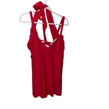 Old Navy Red One-Piece Swimsuit 1X Plus Size Beachy vacation reaort tropical