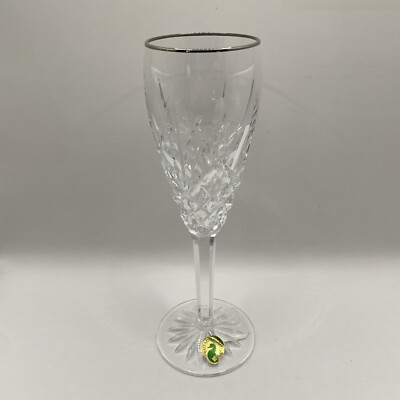 Waterford Crystal Araglin Champagne Flute Glass NWT No Box *Read*