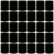 30PCS Neck Gaiters Scarf Head Wrap Headwear Balaclava Face Sun Bandanas for Top