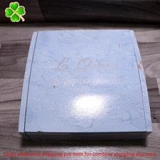 La Galera Imperial Jade African Toro Wood Cigar Box 8.5" x 8.5" x 2.5" ~