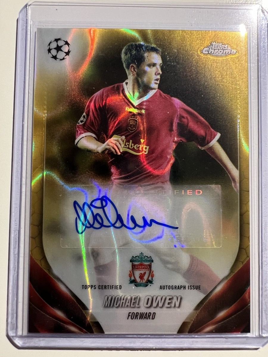 2024 Topps Chrome Michael Owen Auto