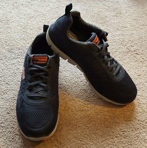 skechers mfit lace-up shoes