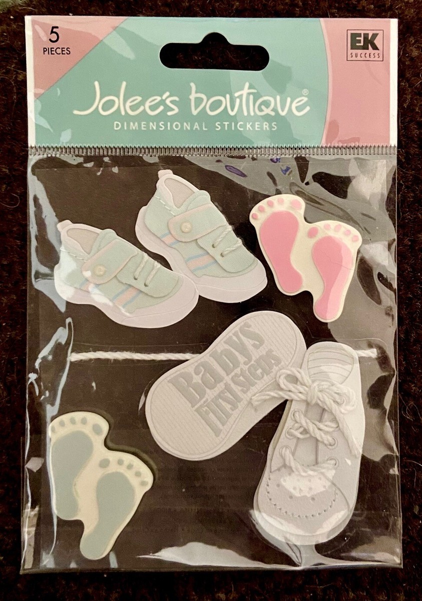Baby First Sticker Ios Baby Scrapbook Stickers A Touch Of Jolees Dimensional Stickers Babys ...