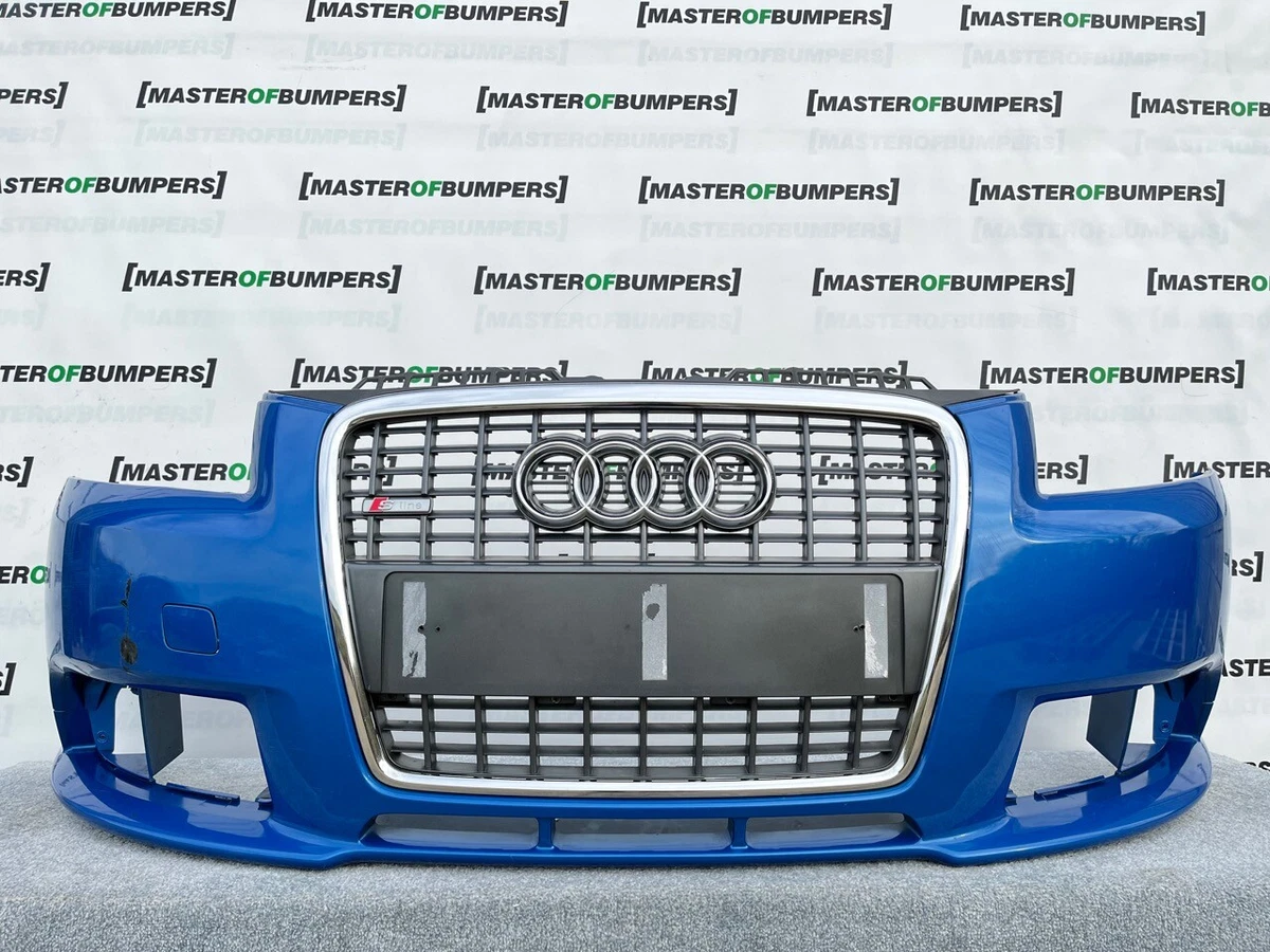 AUDI A3 S LINE 8P HATCHBACK 2003 2007 FRONT BUMPER W GRILL GENUINE