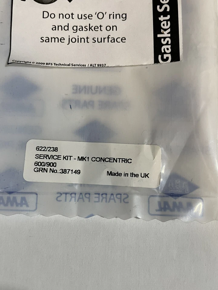 KIT COMPLETO DE RECONSTRUÇÃO CARBURADOR BSA TRIUMPH AMAL CONCÊNTRICO 600 900 CARB 622/238 - Imagem 4 de 4