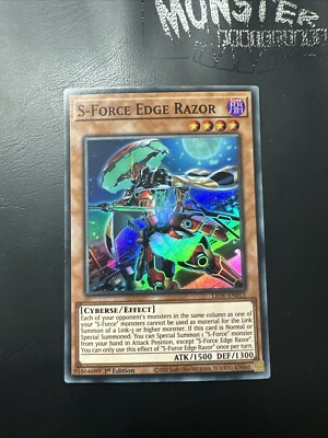YUGIOH S-FORCE EDGE RASIERMESSER SUPER RARE LIOV-DE015 1.AUFLAGE