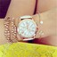thumbnail 2 - New Fashion Geneva Women Leather Band Stainless Steel Quartz Analog Wrist Watch