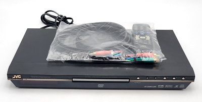 JVC XV-N50BK DVD/Super VCD/VCD/CD Player Tested Working w/Remote