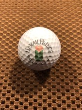 PING GOLF BALL-TEAL/WHITE PING EYE2 3..HAWAII PRINCE GOLF CLUB LOGO..9.5/10