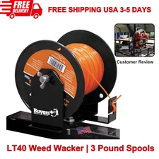 Trailer Trimmer Line Holder Rack Truck Landscape Weed Eater Spool Winder Bracket
